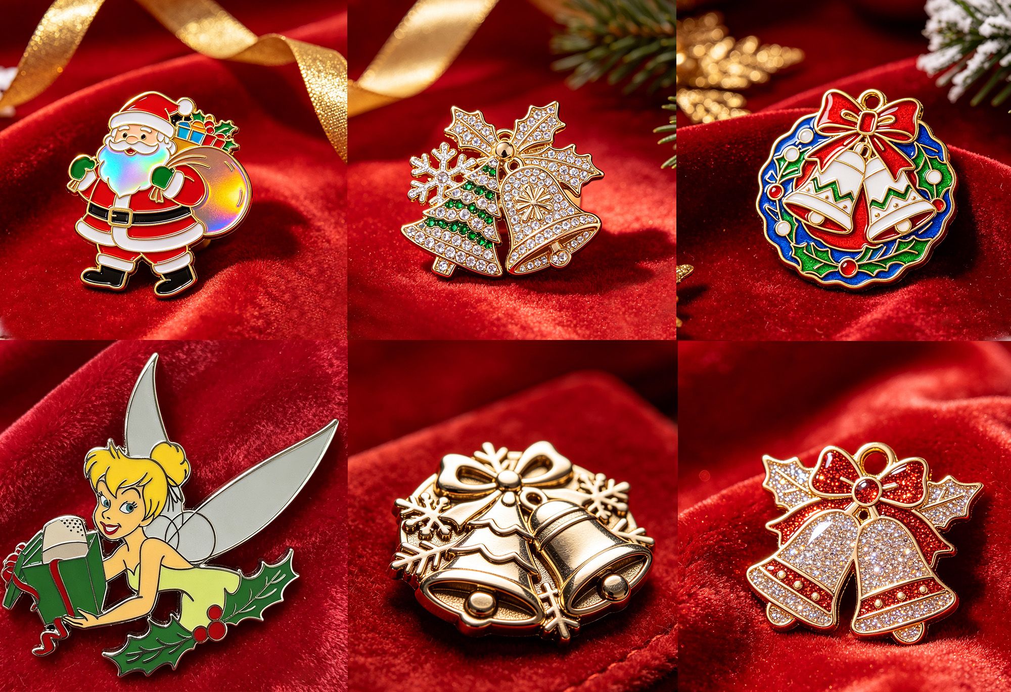 Custom Christmas Lapel pin | OEM Manufacturer of Custom Christmas Pin ...