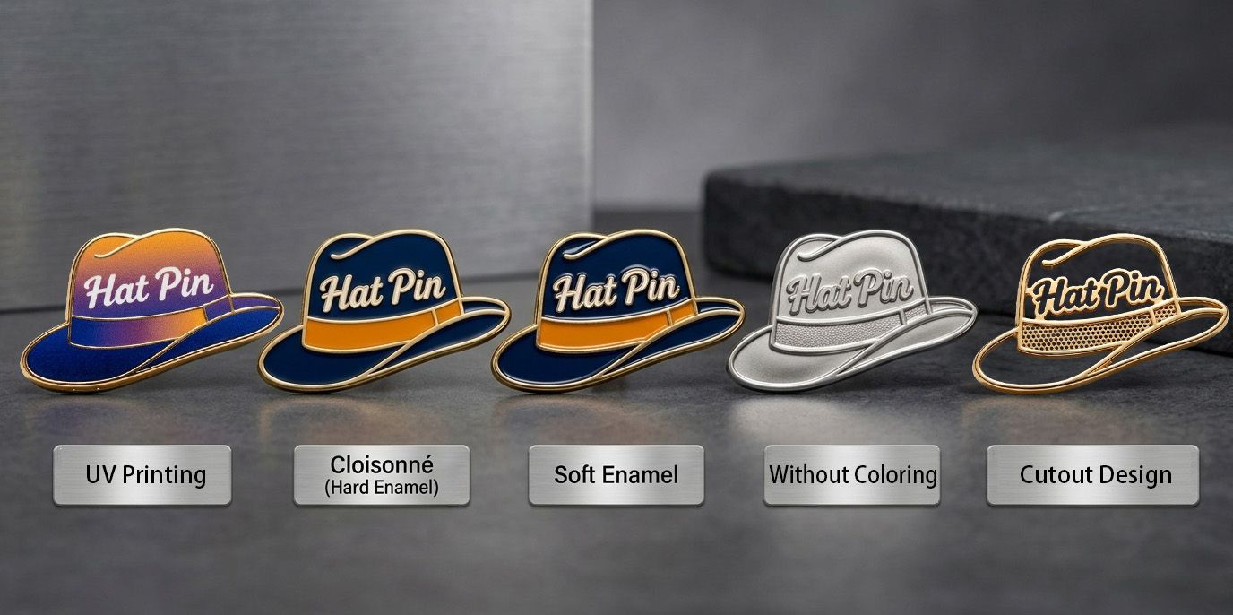 Custom Hat Pin | OEM Manufacturer of Durable Cap Pins for Branding ...