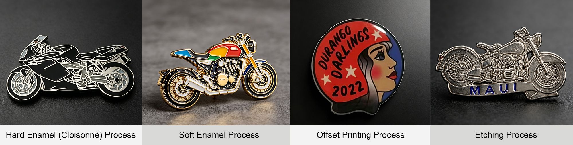 Custom Biker Badges