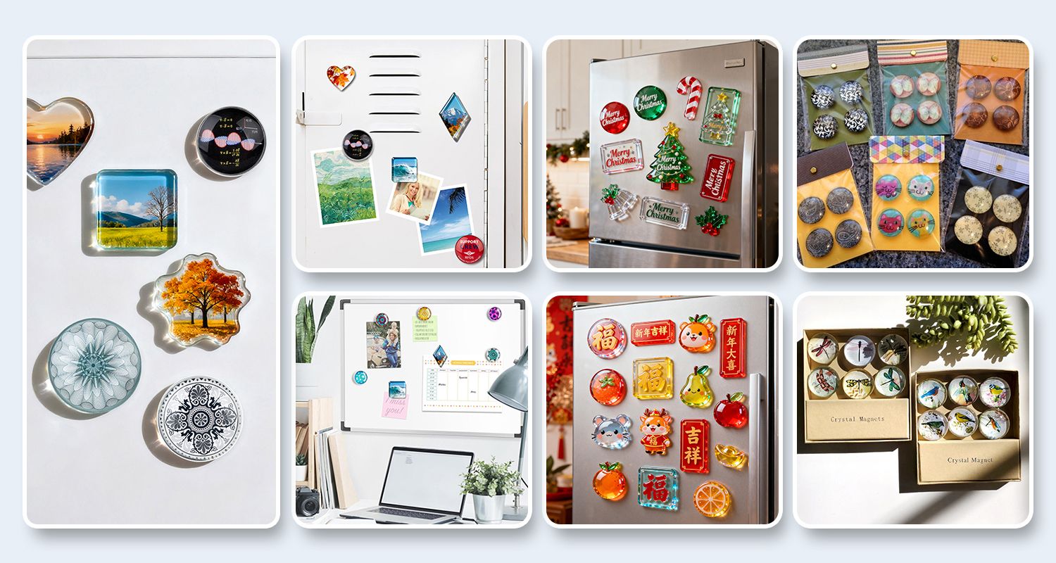 Custom Glass Magnets Custom Glass Magnets | OEM Manufacturer of Premium Custom Glass Dome ...