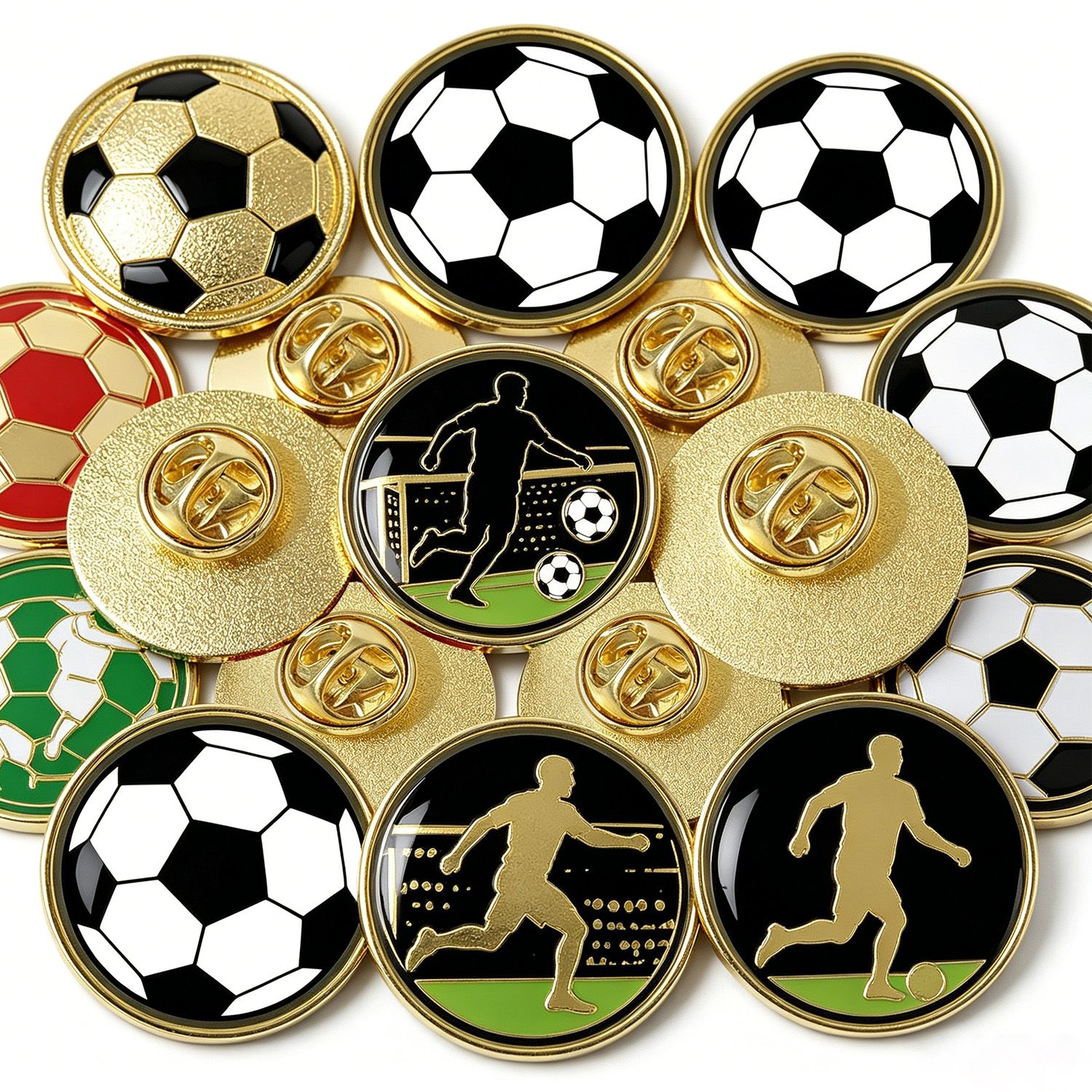 Custom Soccer Lapel Pin | OEM Manufacturer of Low MOQ Custom Soccer ...