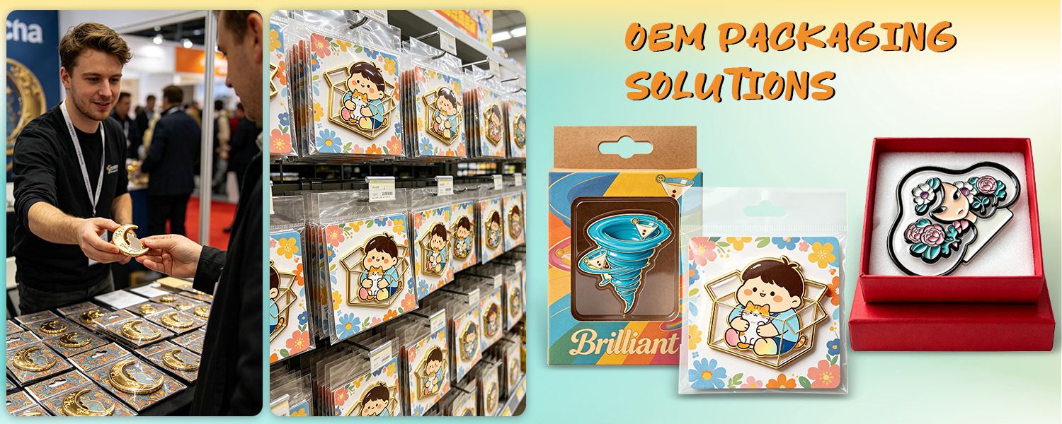 Fabricant de broches en émail transparent personnalisées