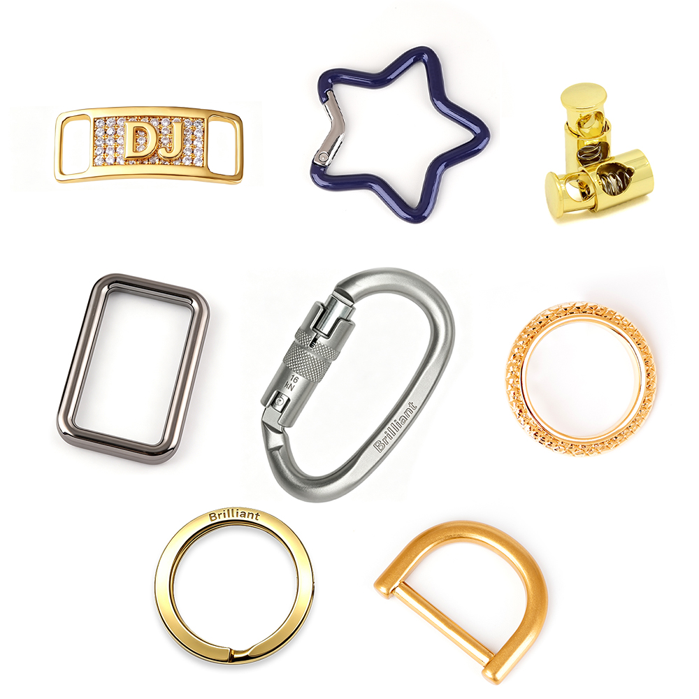 Custom Metal Bag Rings & Loops | OEM Manufacturing & Hardware Factory
