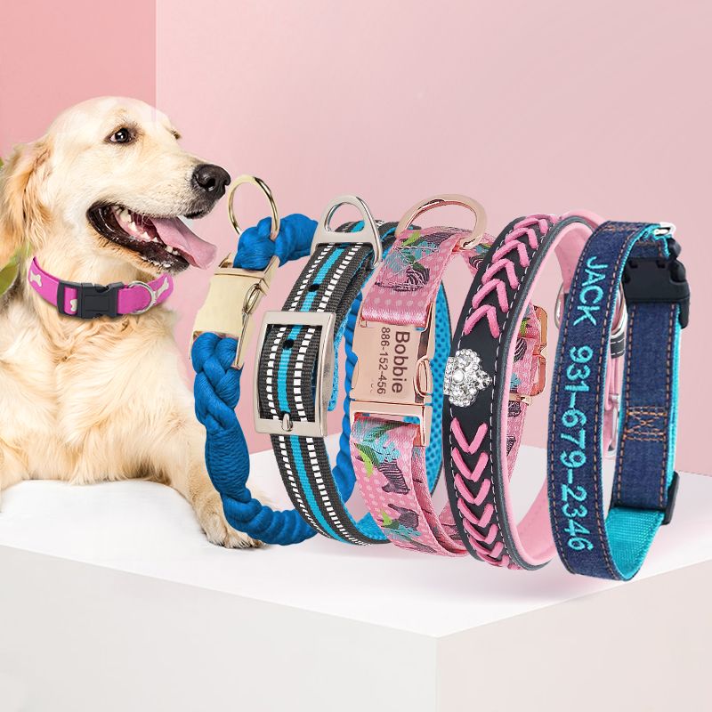 Produttore di Collari per Cani con Motivi di Alta Qualità
