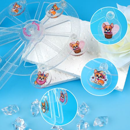 Acrylic Ferris Wheel Desktop Decorations.