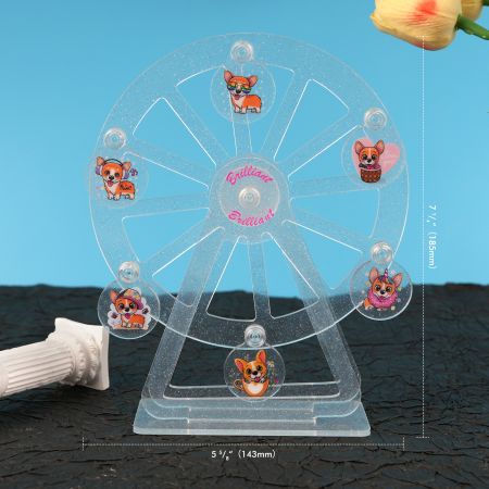 Creative Acrylic Ferris Wheel Ornaments.