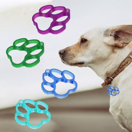 Etiqueta para mascotas de acrílico al por mayor.