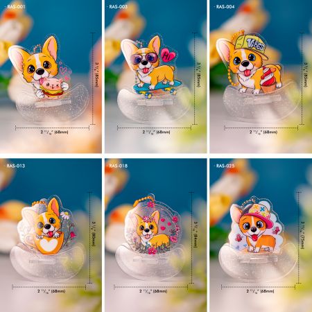 Wholesale Rocking Acrylic Stand Charms.