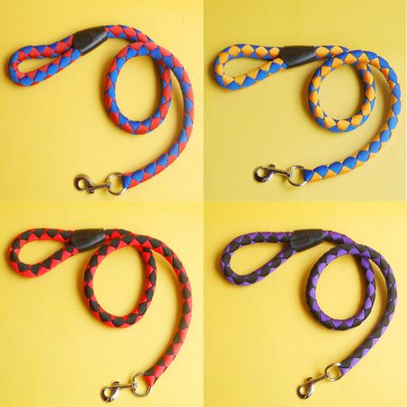 卸売頑丈な編み犬リード供給。