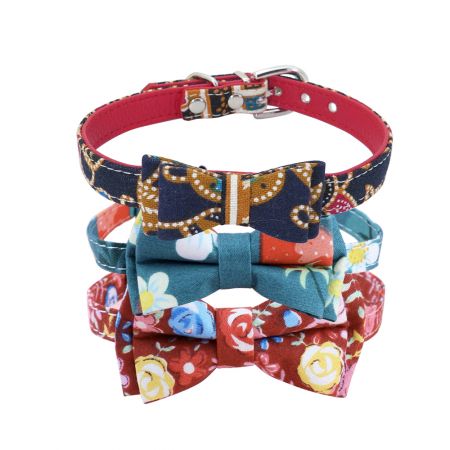 Two-Layered Cat Bow Tie Collar.