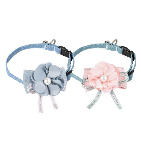 Cat Collar with Bow Knot.