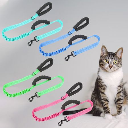 Guinzaglio Bungee per Gatti Regolabile.