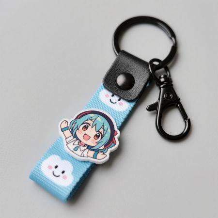 Günstige benutzerdefinierte Anime-Schlüsselanhänger.