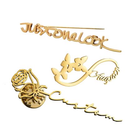 Broches personnalisées pour le branding.