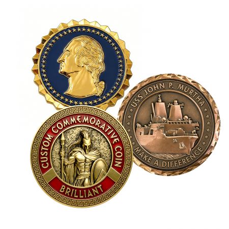 Tailored Hard Enamel Souvenir Coins.