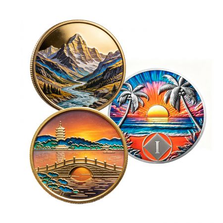 Custom UV Printed Limited-Edition Coins.