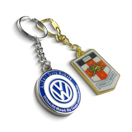 Portachiavi aziendale personalizzato con logo.