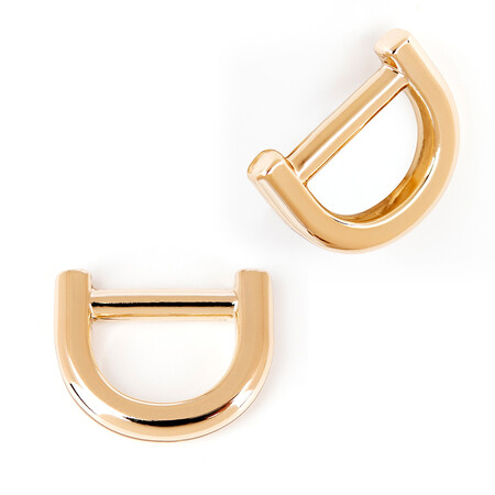 OEM Metal D Ring with Logo.