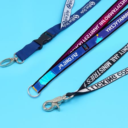Double Color Custom Lanyard.