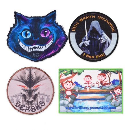 Patch imprimé personnalisé.