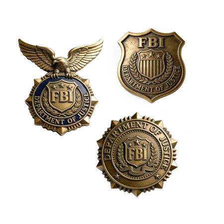 Tailored US Federal Agent Badges.