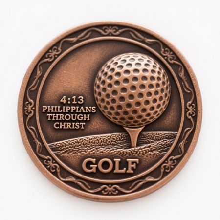 Đồng xu golf tùy chỉnh cá nhân hóa.