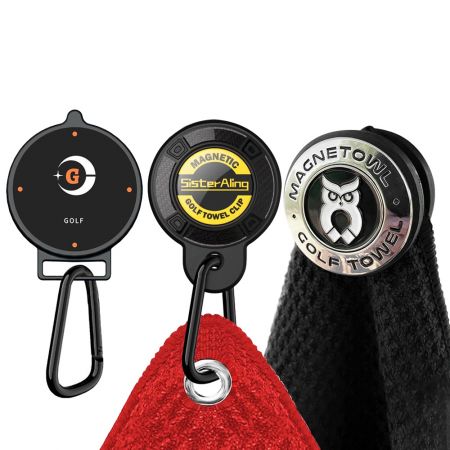 Clipe de Toalha de Golfe Personalizado.