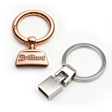 Custom Metal Lobster Clasps for Key Fobs.