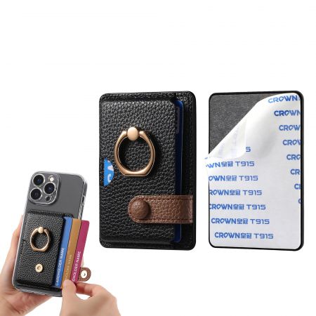 Adhesive-Backed Leather Phone Accessories.