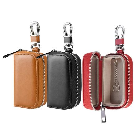 Organisateurs de clés en cuir durables.