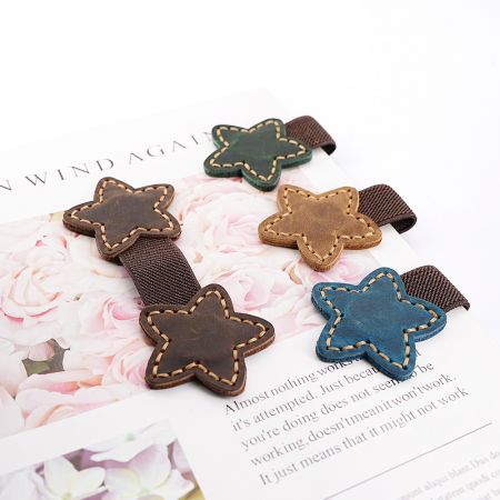 Bookmark leather cum magnete valido.