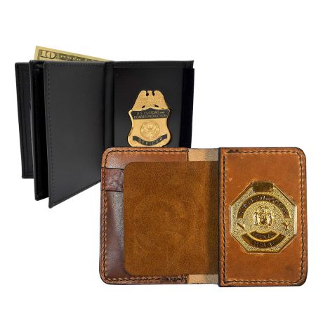 Custom Police Wallet with Pockets.