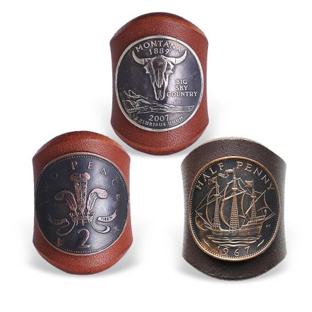 Woggles de scout en cuir fait main pas cher.