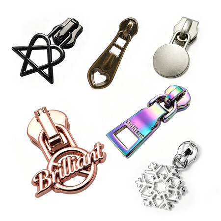 Custom Metal Zipper - Custom Zinc Alloy Zipper Pull
