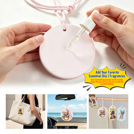 Bulk OEM Gypsum Aroma Diffuser Pendants for Corporate Gifts.
