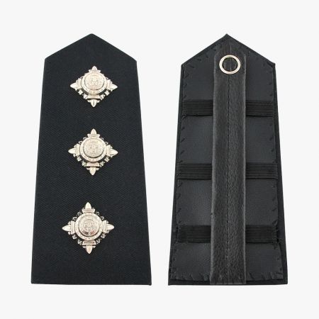 Insigne de grade de police en broderie.