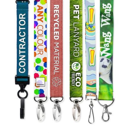 שרוך PET ממוחזר בהתאמה אישית. - שרוך PET ממוחזר רך ונוח.