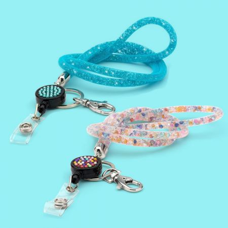 Lanière en strass personnalisée en vrac.