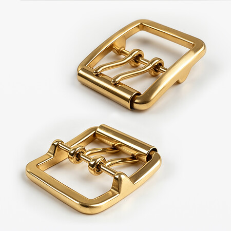 Heavy-Duty Stainless-Steel Roller Buckle for Bag Straps.