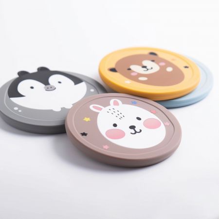 Lót ly bia PVC tùy chỉnh có logo.