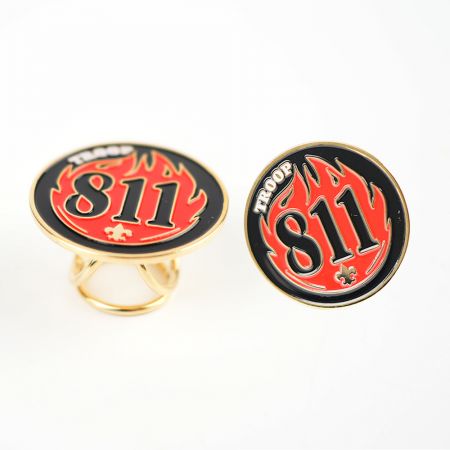 Cincin Gesper Syal Kustom Berkualitas Tinggi.