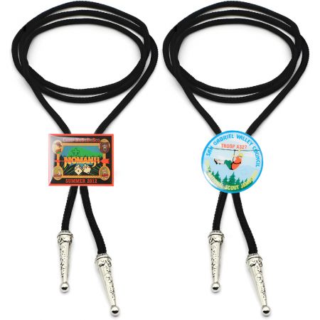 Cravate bolo personnalisée pour scout.