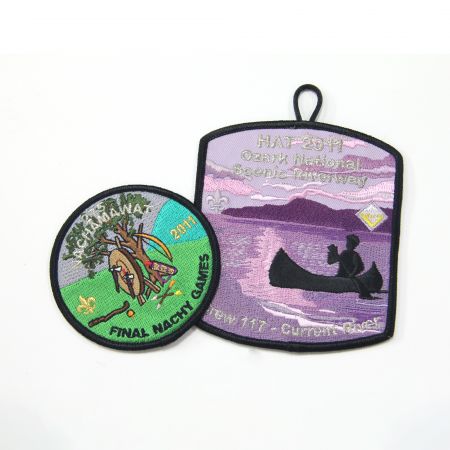 Écusson Scout Personnalisé.