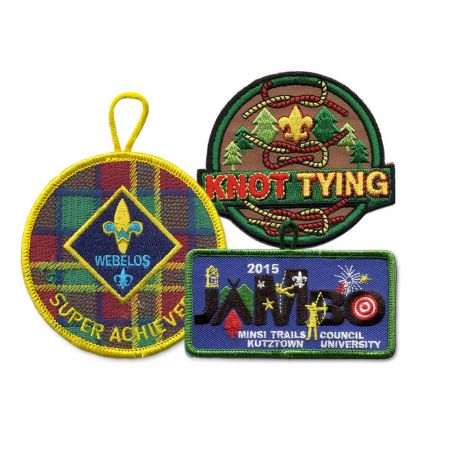 Broderie de Badge Scout Personnalisée.
