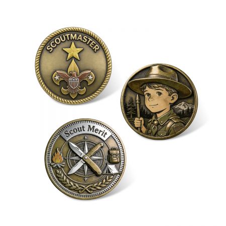 Premium Custom Scout Merit Badges.