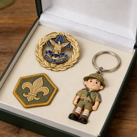 Durable Custom Badges for Scout.