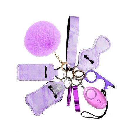 Chaveiro de Autodefesa Personalizado para Mulheres.