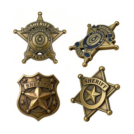 42-Year Factory for Personalized Sheriff Stars.
