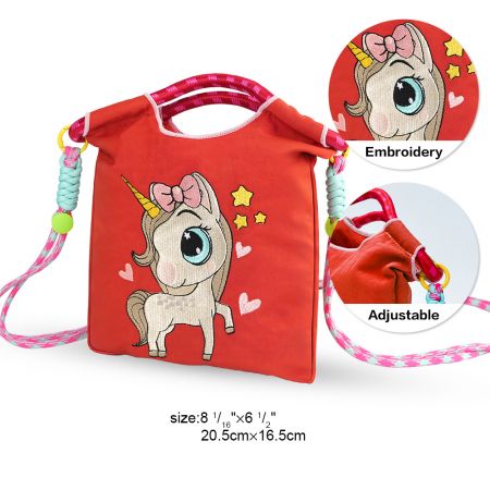 Sacs fourre-tout brodés sur mesure pour les promotions.
