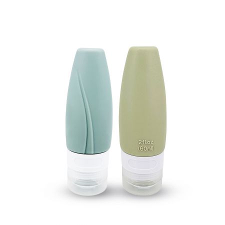 Supporto per bottiglia di emulsione in silicone personalizzato.